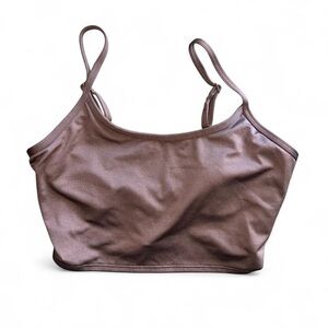 PINK Victoria's Secret Brown Sports Bra